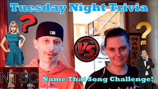 Tuesday Night Trivia Name That Song Challenge  Jimmy Fallon amp Taylor Swift [upl. by Sidon448]