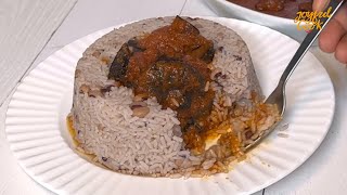 How to cook Rice amp Beans with stew for your whole family  Nigerian food [upl. by Yousuf]