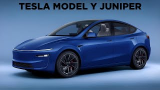 New 2025 Tesla Model Y Juniper facelift  First Look [upl. by Anegroeg698]