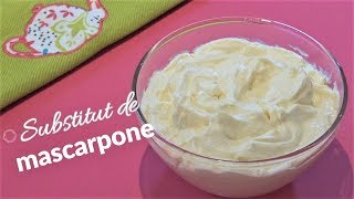 Fromage Mascarpone Substitut [upl. by Lewert]