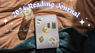 2024 Reading Journal Flip Through [upl. by Nameerf864]