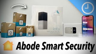 Smart Home Security System Built For Apple HomeKit Abode Smart Security Sponsored [upl. by Nonrev391]