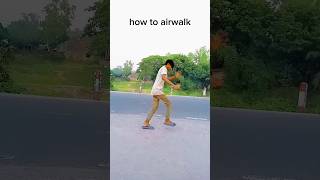 How to airwalk step by step 😱  airwalk shorts [upl. by Ilam]