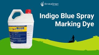 Indigo Blue Spray Marking Dye [upl. by Nestor738]