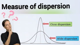 Measure of dispersion  Types of dispersion statistics topics education learning video [upl. by Ij]