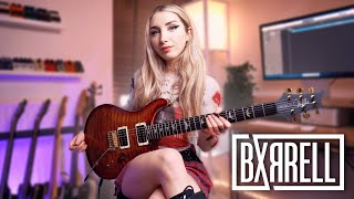 BXRRELL  UFO  Guitar Playthrough by Sophie Burrell [upl. by Einnalem842]