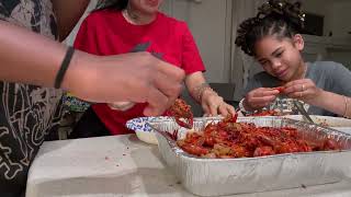 Crawfish Mukbang 2024 [upl. by Akanke]