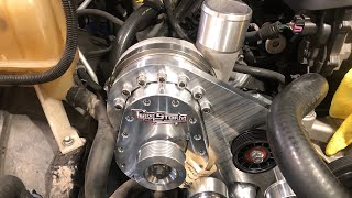 Torqstorm Supercharger install 2004 Chevrolet Silverado [upl. by Eilrak]