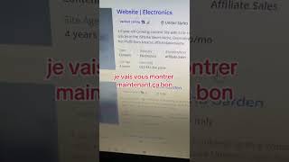 Achat de revente de blog et business sur internet business money [upl. by Geehan708]