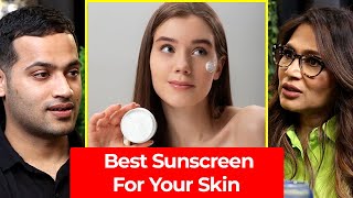 How To Apply Sunscreen  Best Sunscreen For Your Skin In India  Dr Jaishree  Raj Shamani Clips [upl. by Marquez]