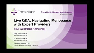 QampA Navigating Perimenopause and Menopause  Wednesday Wellness [upl. by Nettie]