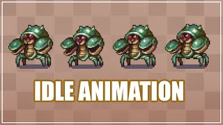 Pixel Art Animation  Crab Metal Slug 3  Aseprite [upl. by Horwitz186]