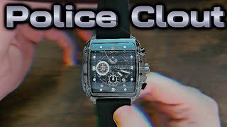 Police Clout Black Watch PEWGO0052401 Unboxing [upl. by Odrarebe]