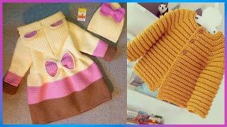 Abrigo para niña a crochet o ganchillo muy facil y rapido [upl. by Malti]