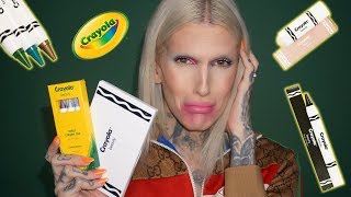 CRAYOLA MAKEUP… Is It Jeffree Star Approved [upl. by Theodor]