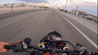 Afternoon ride with KTM SuperDuke 990 [upl. by Tena682]