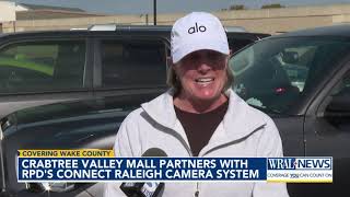 Crabtree Valley Mall partners with Raleigh polices Connect Raleigh camera system [upl. by Enirtak]