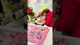 World’s Oldest Woman Margaret Maritz Celebrates 118th Birthday Shorts [upl. by Haik]