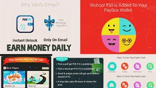 Earn 50100 Daily  PayBox Wallet [upl. by Nera]