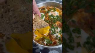 Chakchouka Recipe  North African Egg amp Veggie Skillet [upl. by Calendra]