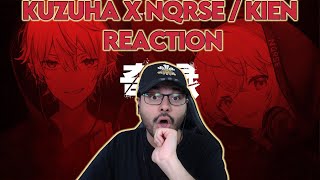 奇縁 KIEN  KUZUHA x NQRSE REACTION 【海外の反応】 [upl. by Krissie]