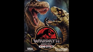 Warpath Jurassic Park creature sound effects INCLUDES INTRO AND VICTORY SOUNDS [upl. by Elson]