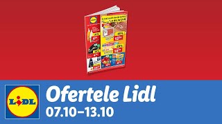 Ofertele saptamanii la Lidl • 7  13 Octombrie 2024 [upl. by Macguiness789]