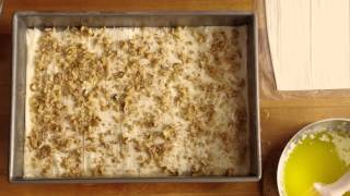 How to Make Baklava  Allrecipescom [upl. by Mientao]