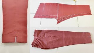 Pant Trouser Cutting and stitching Womens Pant cutting and stitching  viralvideo [upl. by Durer451]