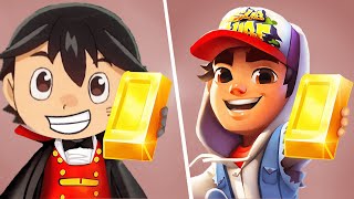 Ryan’s World Halloween Edition vs Subway Surfers City Jake [upl. by Notxed]