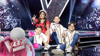 Los Carranga Kids cantan un tema de Jorge Velosa Audiciones a ciegas  La Voz Kids Colombia 2024 [upl. by Charlene]