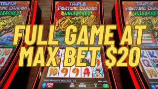 slots POV 🐲 Triple Fortune Dragon Unleashed — FULL GAME — It’s not at all what I had hoped for 😖 [upl. by Haidabo]