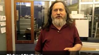 Richard Stallman quotIs Free Software Anarchistquot [upl. by Arlyne]