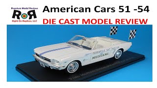 American Car Series Issues 5154 143 Scale DeAgostini Die Cast Model Review [upl. by Sall]