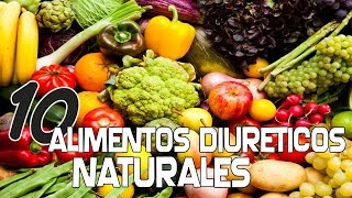 Alimentos Diureticos Naturales para evitar la Retención de Líquidos [upl. by Zeph]