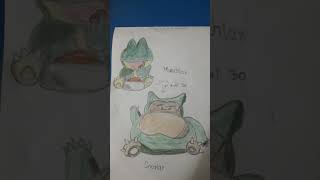 Pokèmon Munchlax evolution pokèmon drawings [upl. by Ahseuqal]