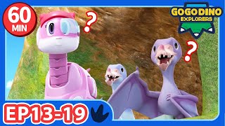 GOGODINO EXPLORERS【1319】Compilation  Dinosaur  Kids Cartoon  Mammoth  Animals Videos  Season 3 [upl. by Lomasi]