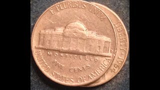 1964 Jefferson Nickel Known Errors With Repunched Mintmark [upl. by Anisamoht]