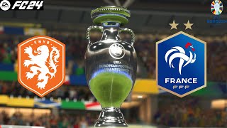 FC 24 – PaysBas vs France – Match final de l’UEFA EURO 2024  PS5™ 4K [upl. by Calendra]