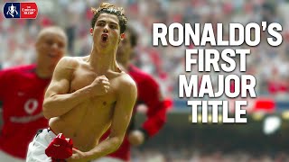 Cristiano Ronaldos Highlights in the 2004 FA Cup Final  From The Archive [upl. by Lisa]