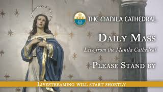 Daily Mass at the Manila Cathedral  June 21 2024 730am [upl. by Sibylla]