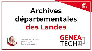 Présentation des archives départementales des Landes [upl. by Barfuss]