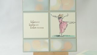 Endloskarte basteln mit Stampin Up endless card [upl. by Ahsrop212]