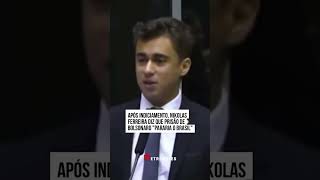 Após indiciamento Nikolas Ferreira diz que prisão de Bolsonaro quotpararia o Brasilquot [upl. by Avlis565]