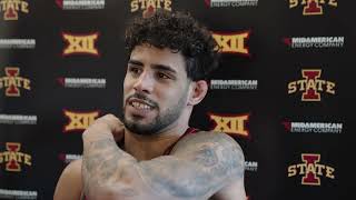 Anthony Echemendia Iowa State Nov 19 2024 prior to Iowa dual [upl. by Grigson]