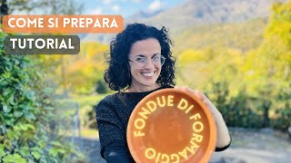 FONDUE di FORMAGGIO PERFETTA  Cosa serve come si prepara e si mangia  Tutorial [upl. by Aisemaj578]