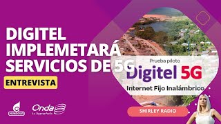 Digitel implemetará servicios de 5G [upl. by Nolubez283]