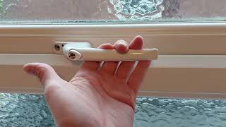 Quick and easy UPVC window lock replacement [upl. by Nodrog]