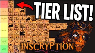 Inscryption Act 1 Units Tier List [upl. by Tekla442]