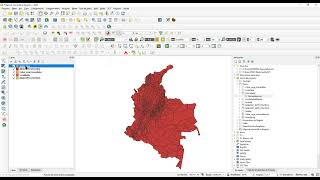 Mapa de un humedal de Bogotá parte 1 QGIS [upl. by Adnilemre]